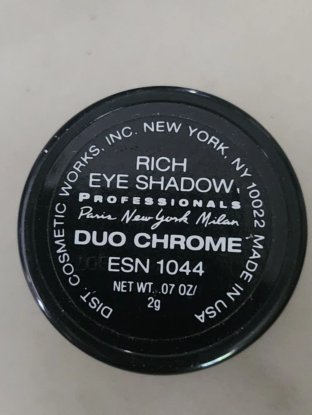 Professionals Paris Milan New York Rich Eyeshadow - Duo Chrome